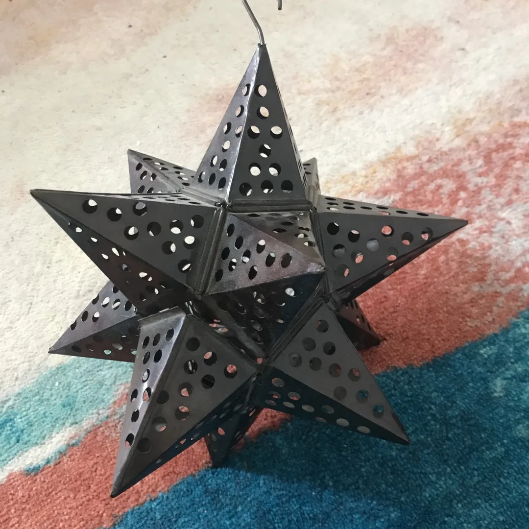 Decorative 3D Metal Star photo 1