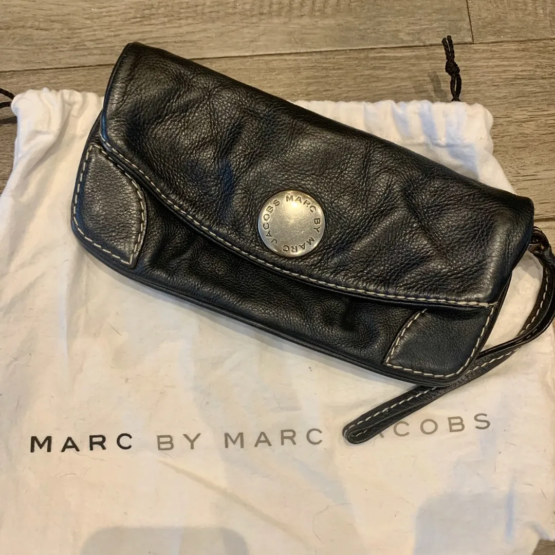 Marc By Marc Jacobs Leather Clutch photo 1