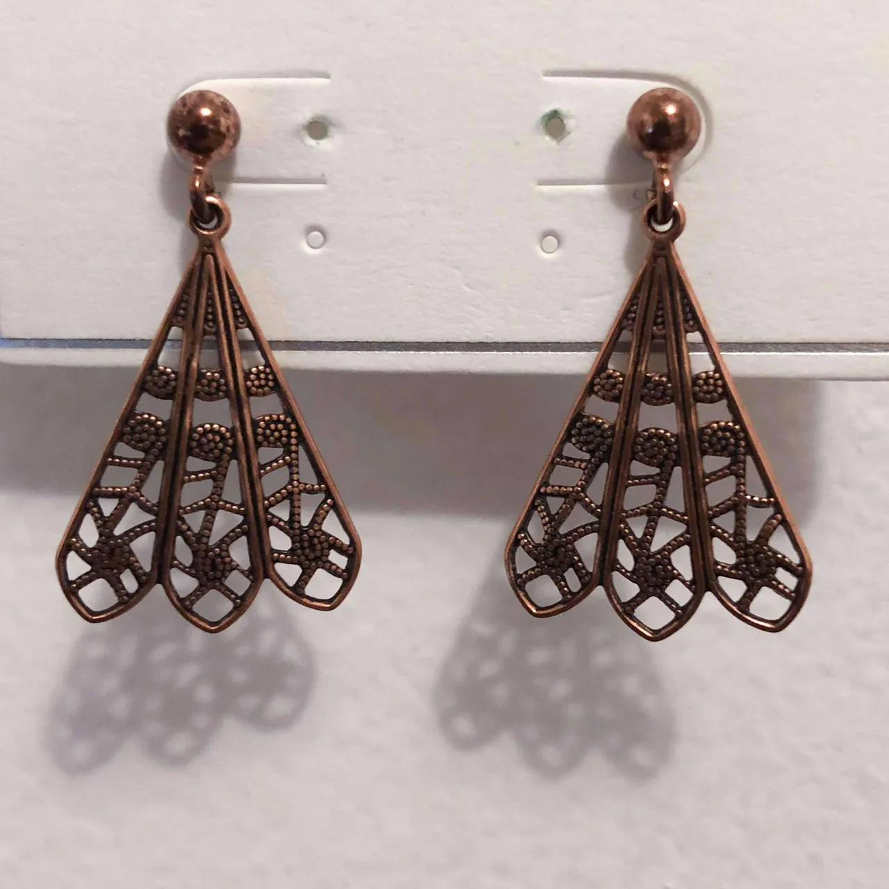 Copper Earrings photo 1