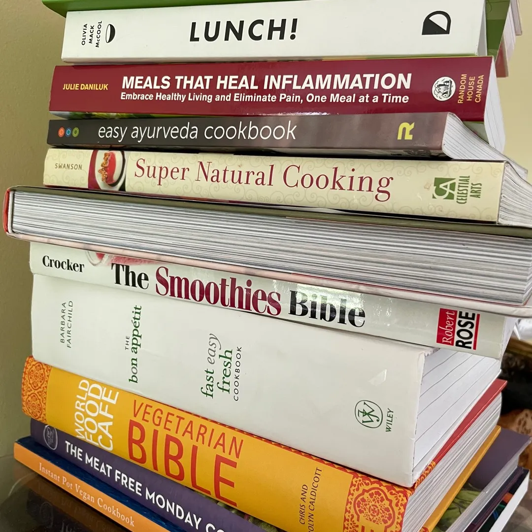 Various Cookbooks And Recipe Cards photo 1