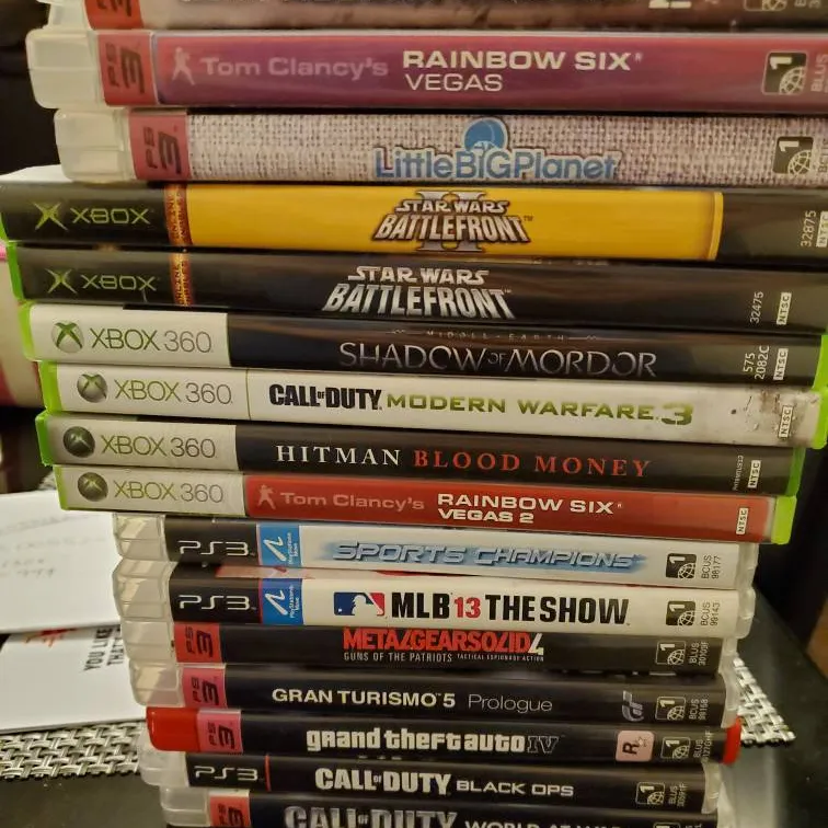 Various Xbox 360 And Ps3 Games photo 1
