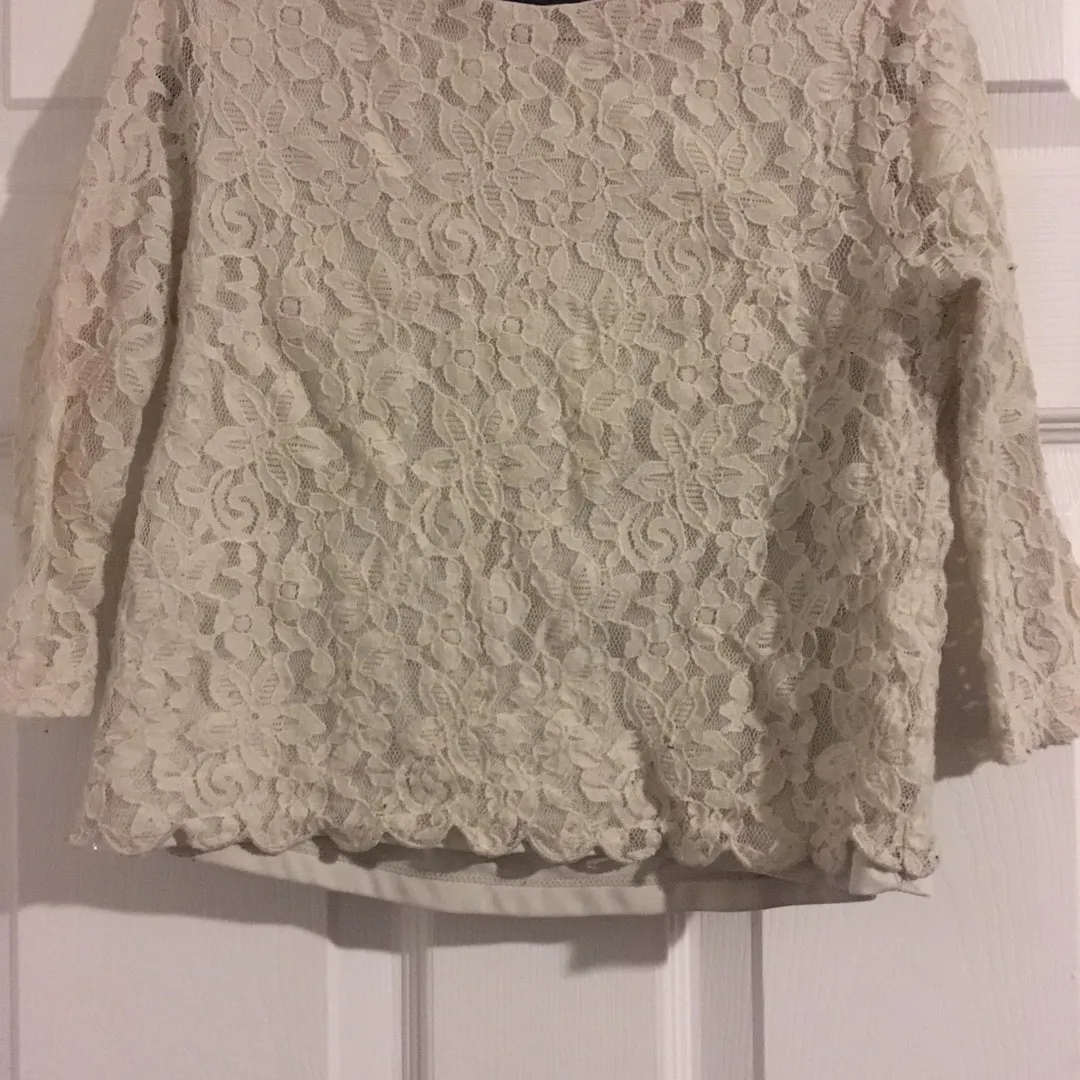 H&M Kids (10-11 Year Old) Laced Top photo 1