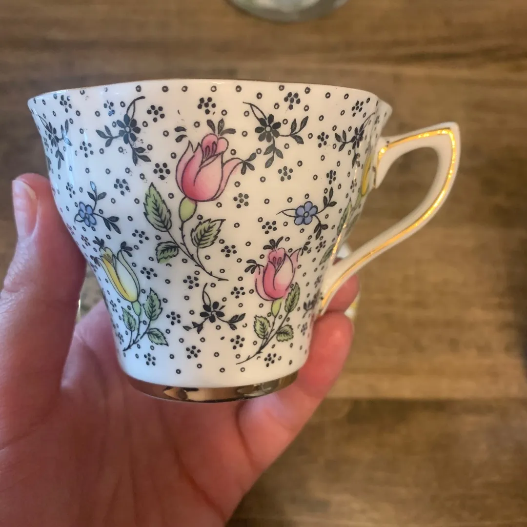 Super Cute Tea Cup And Saucer photo 3