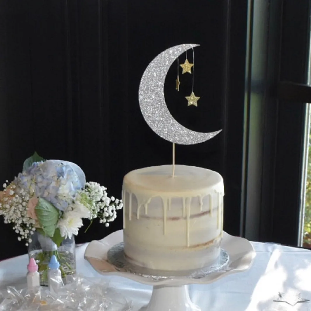 Moon & Star Cake Topper photo 3