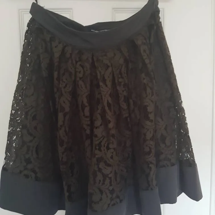 Fcuk Black Skirt Size 8 photo 1