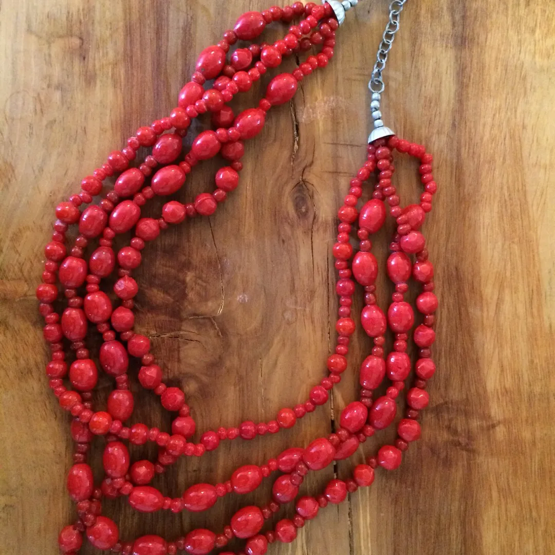 Red Beauty Of A Necklace photo 1