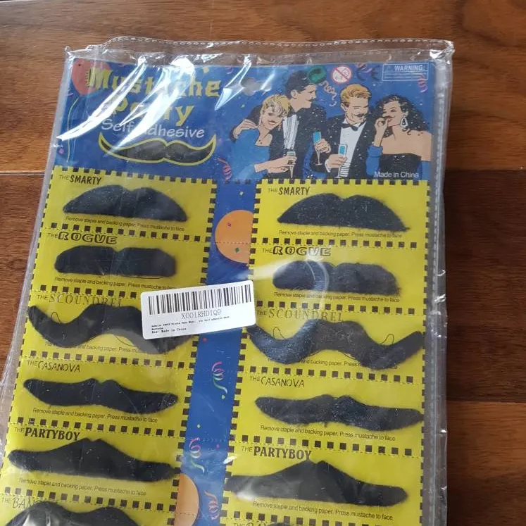 4 Packs Of Moustaches photo 1