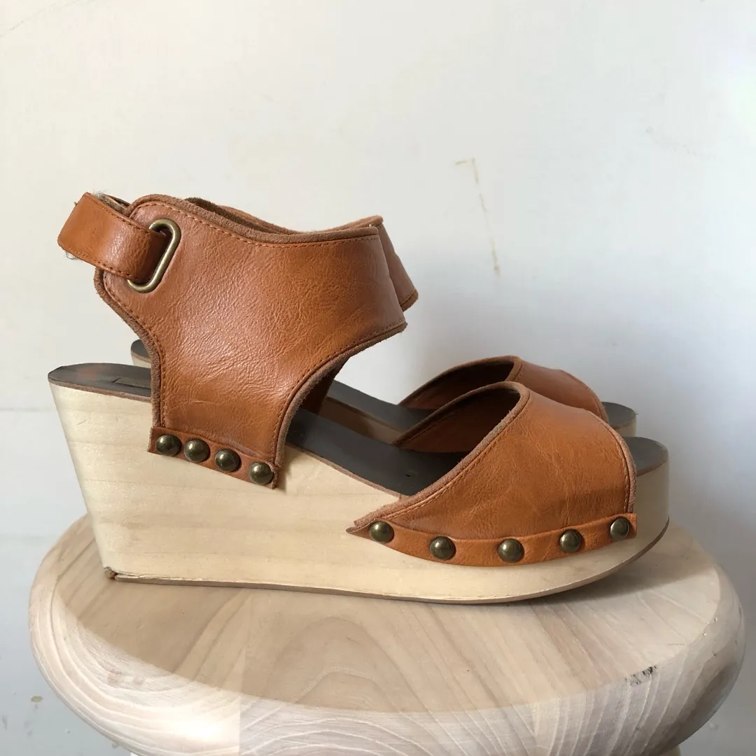 Platform Clog Sandals From Urban Outfitters photo 1