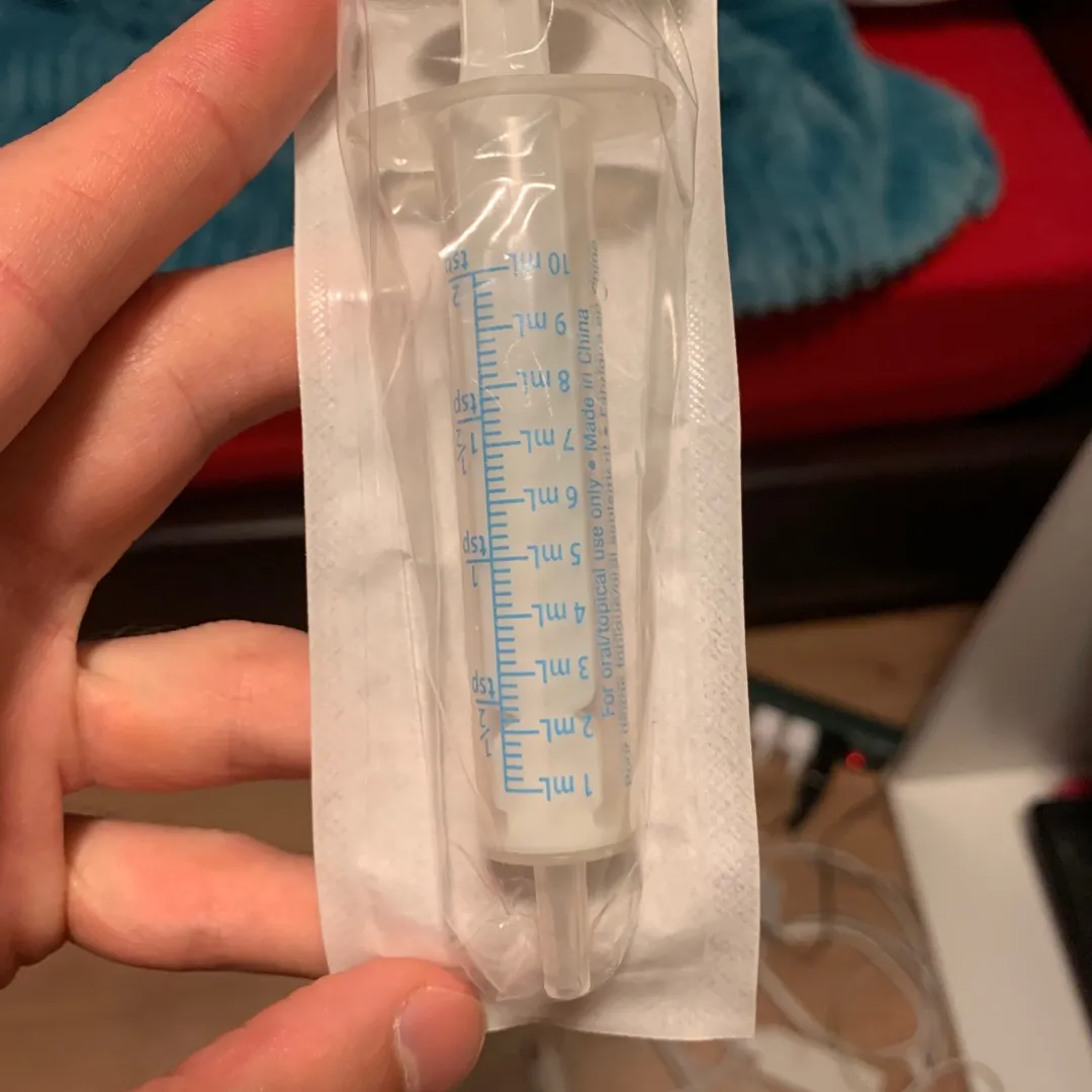 10ml Plastic Syringe x2 photo 1