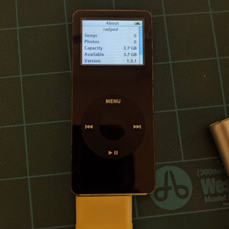 First Generation iPod Nano (Black) photo 1