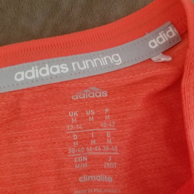 Adidas Running Tshirt Peach photo 5