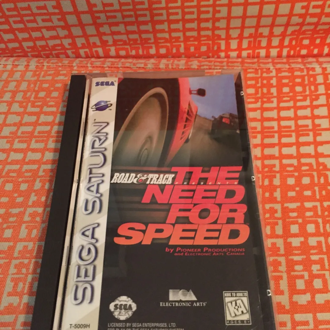 Sega Saturn-Need For Speed photo 1