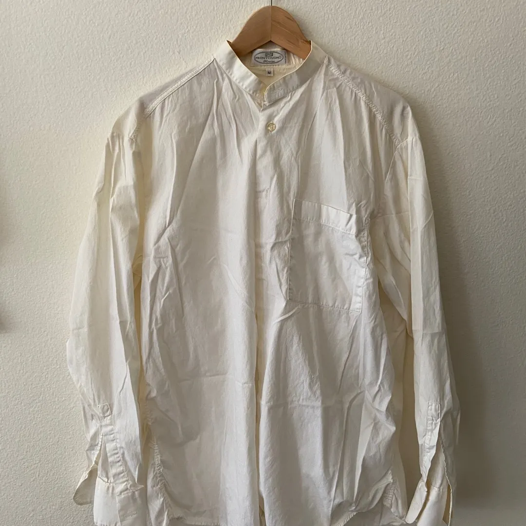Pronto Uomo Long Sleeves White Button Up Shirt photo 1