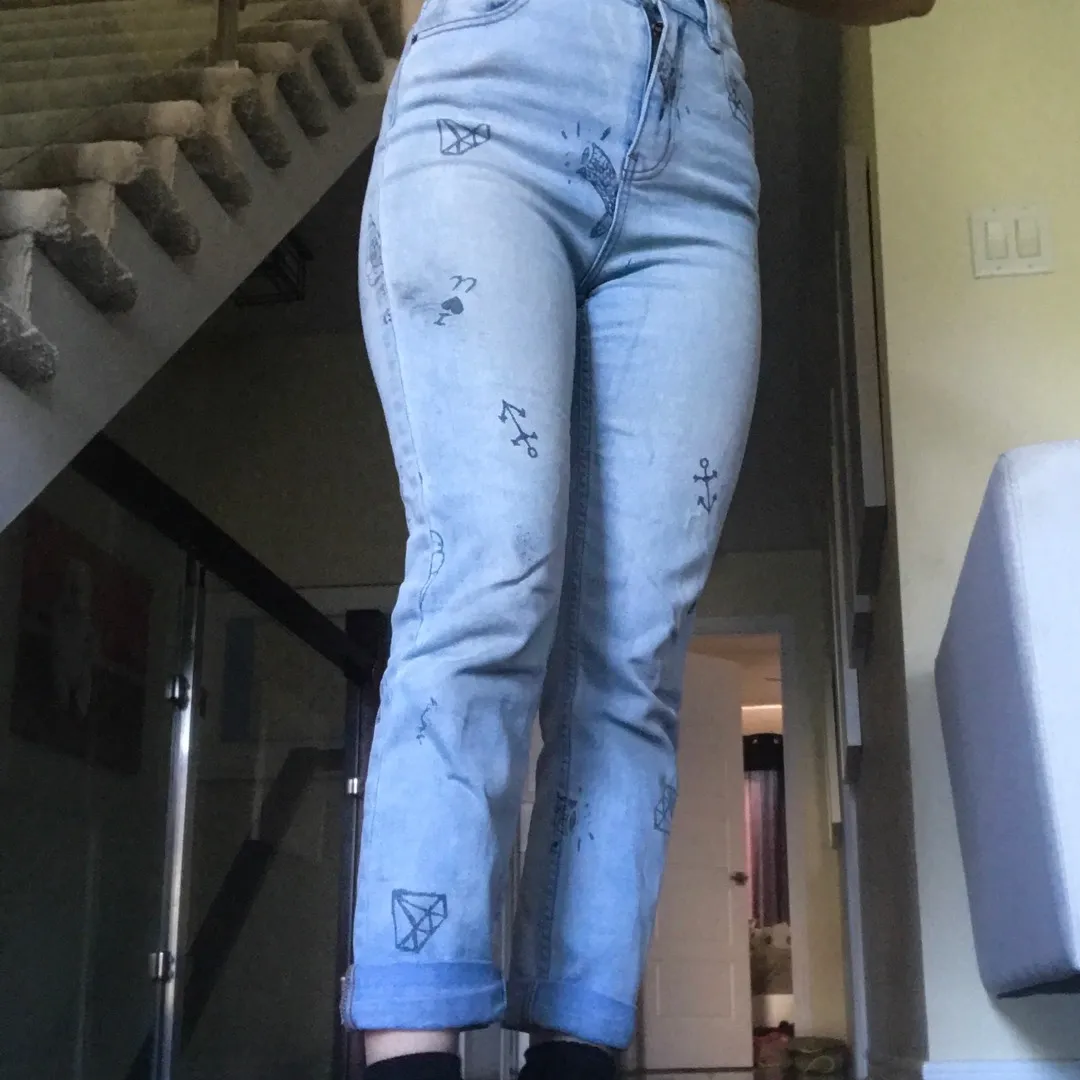 blue urban outfitters jeans photo 1