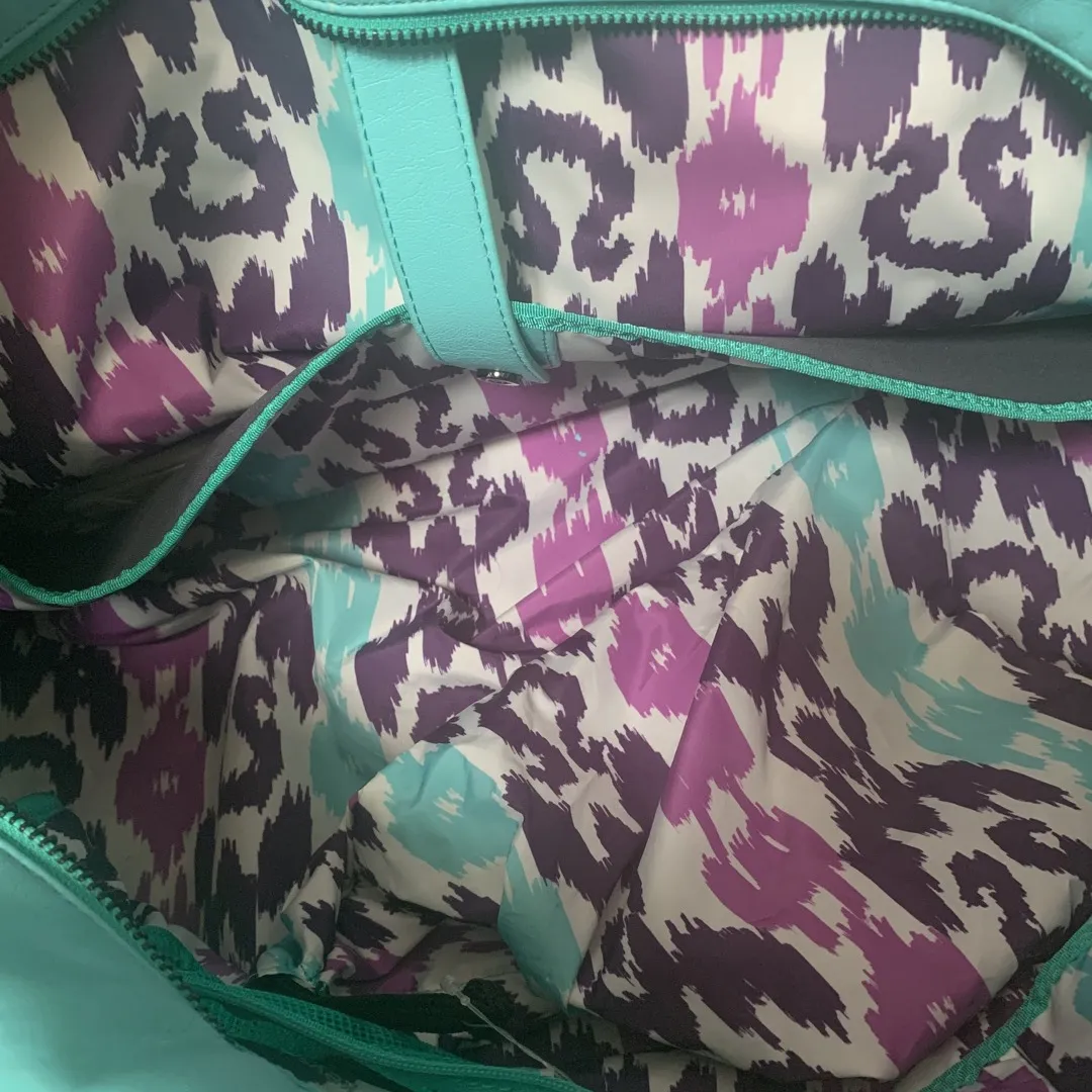 Turquoise Lululemon Shoulder Multipurpose Bag photo 3