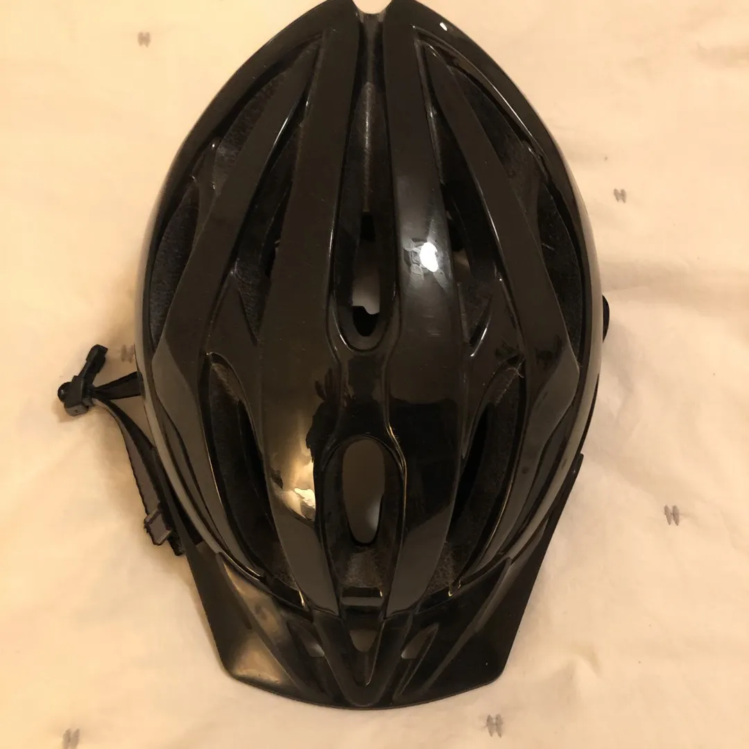 Black Bontrager Bike Helmet photo 1