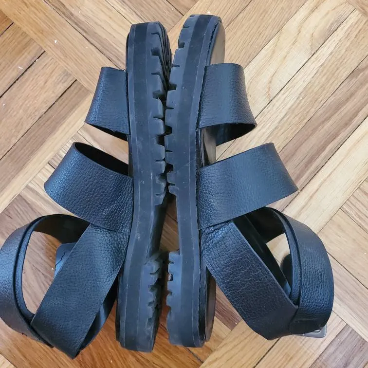 Calvin klein - black sandals photo 4