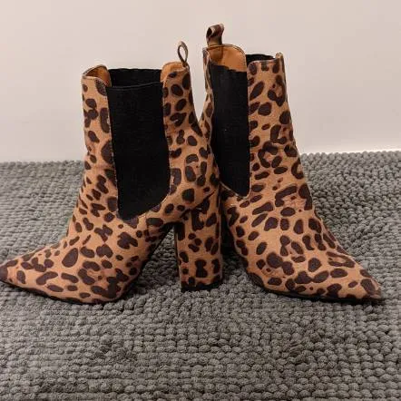 Leopard Print Boots photo 4