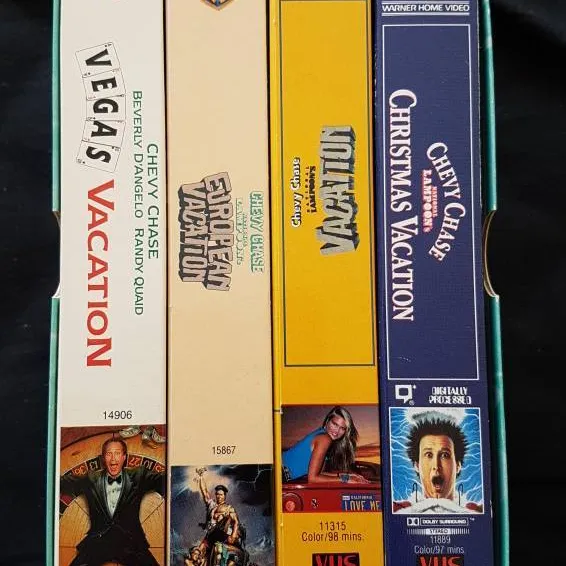 National Lampoon's Vacation Series VHS Box Set photo 1
