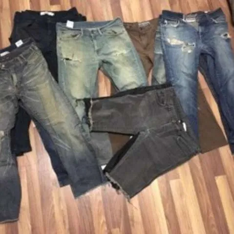 Lot Of Ripped Skinny Jeans Sz 32 photo 1