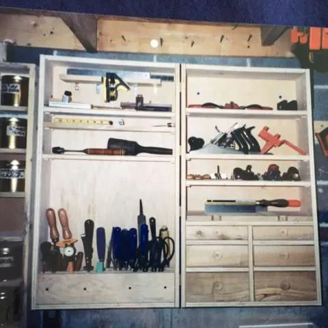 Wood Tools Hanging Cabinet photo 1