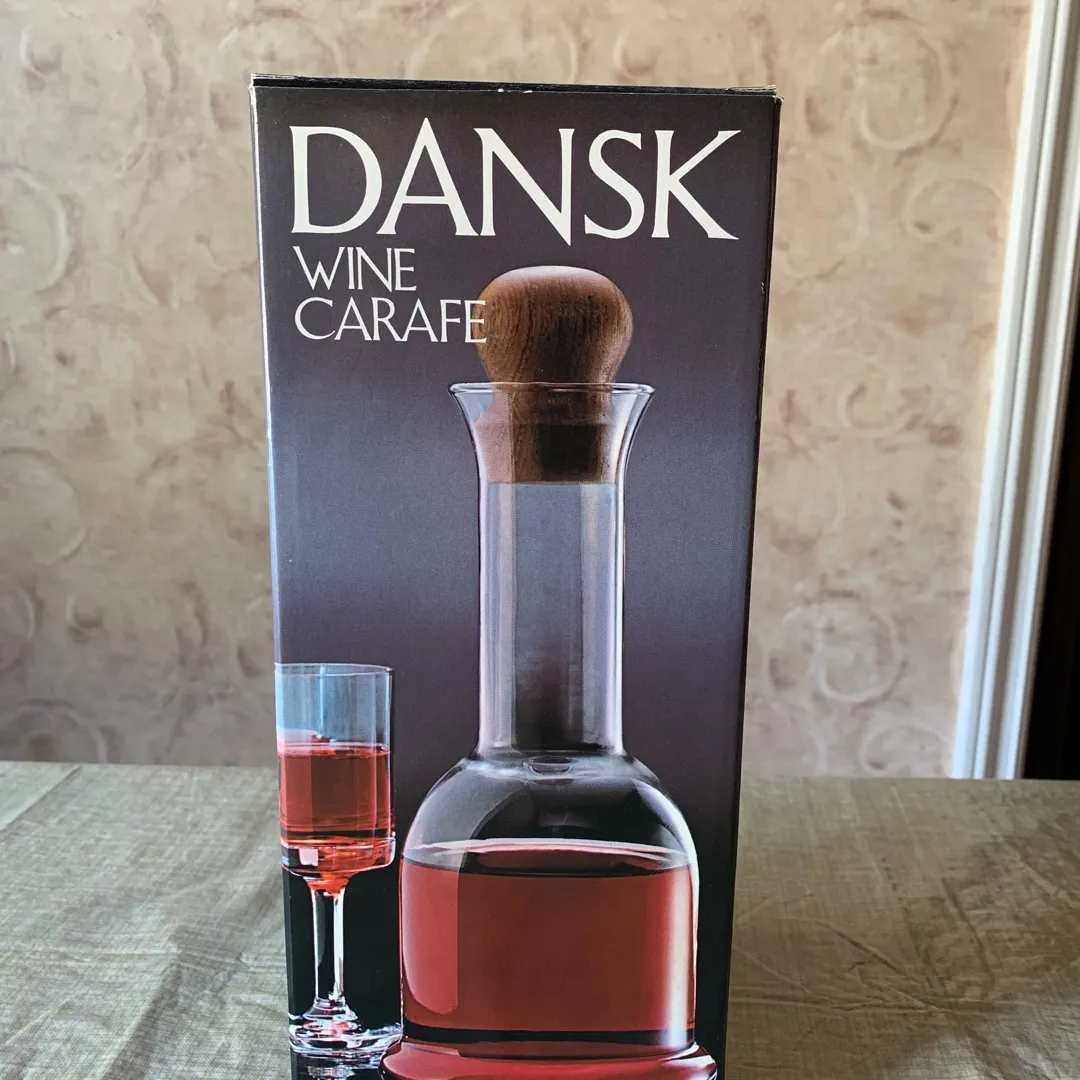 Dansk Wine Carafe - Unused photo 1