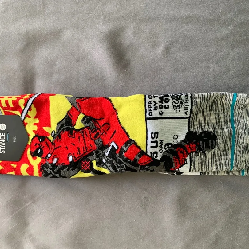 BNWT Deadpool socks photo 1
