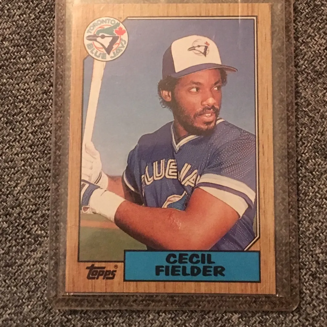 Cecil Fielder Rookie Card photo 1