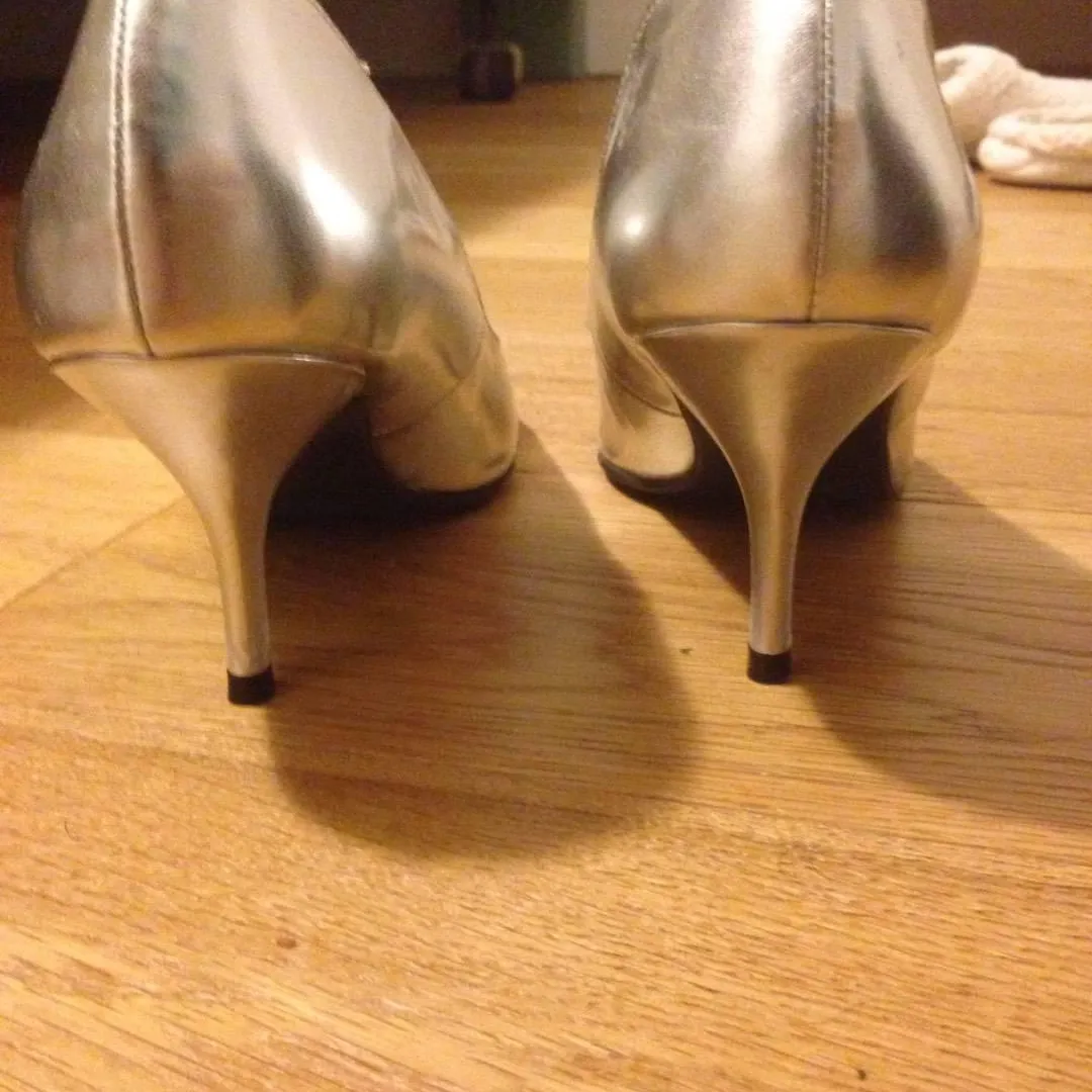 Elegant Silver Heels photo 5