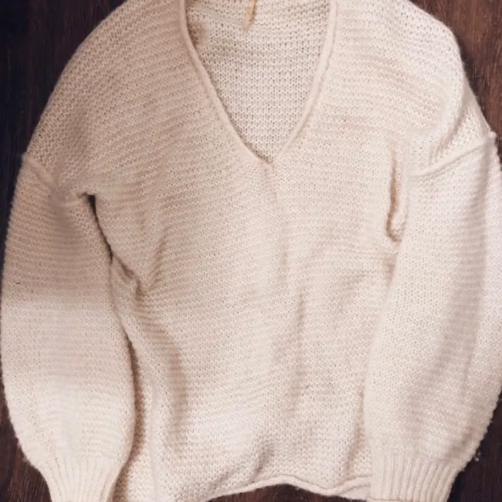 Free people Fuzzy Knit Pullover Sweater photo 1