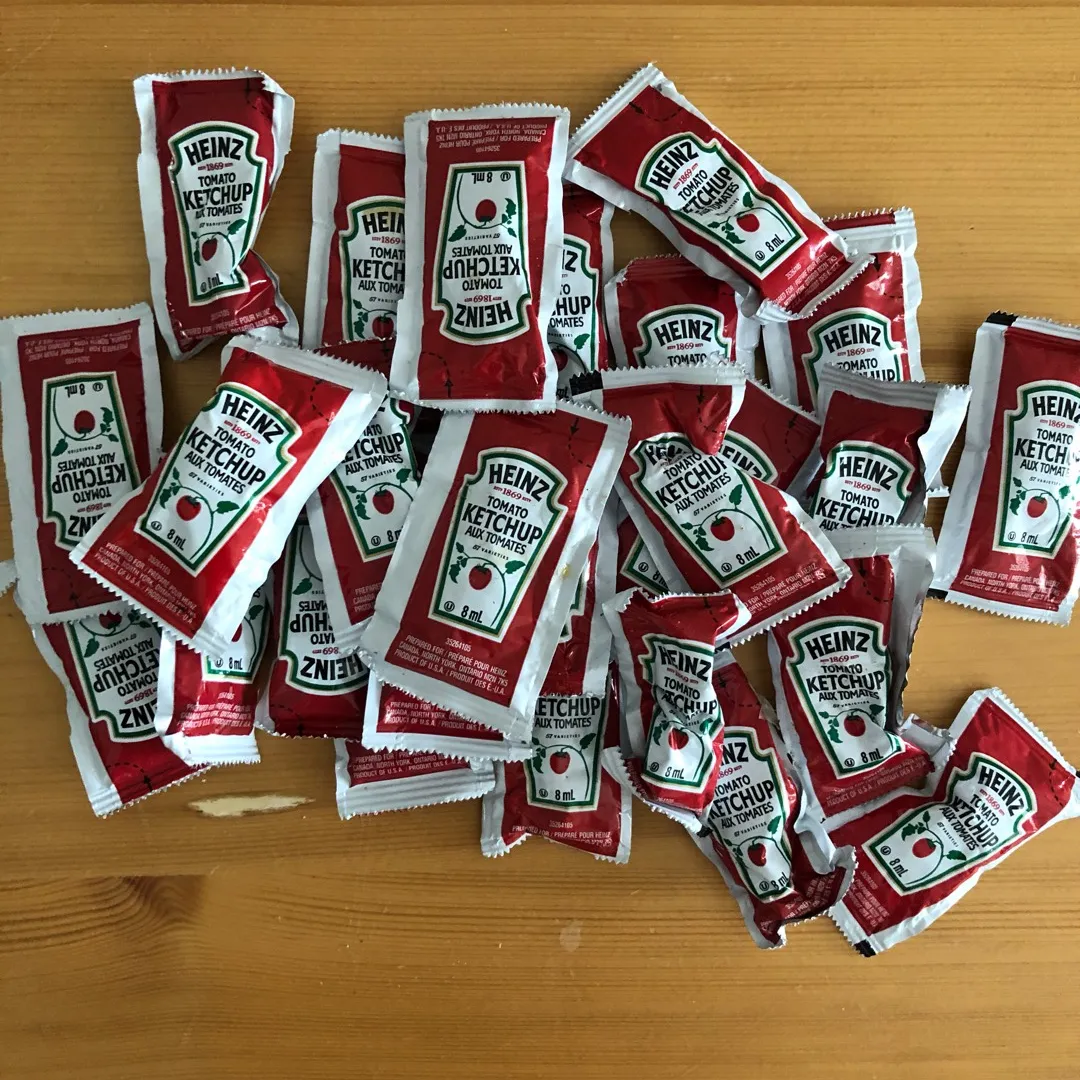 Unused Heinz Ketchup Packets 🍅 photo 1
