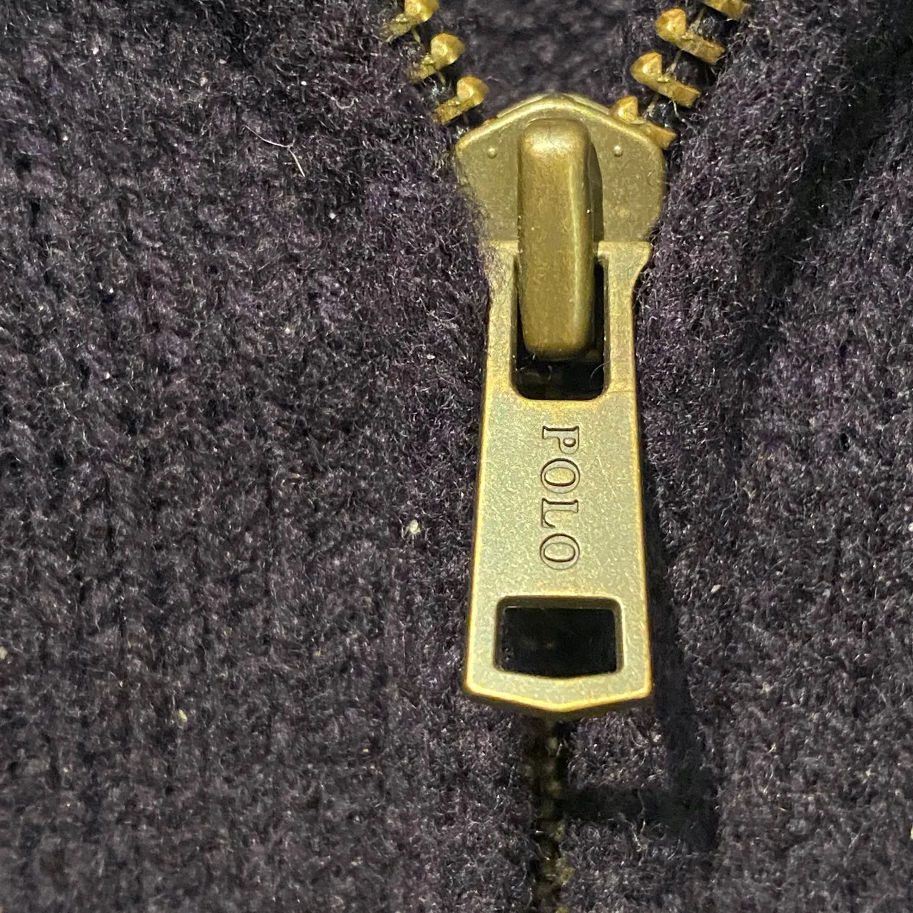 polo Ralph Lauren vintage zip sweater photo 5