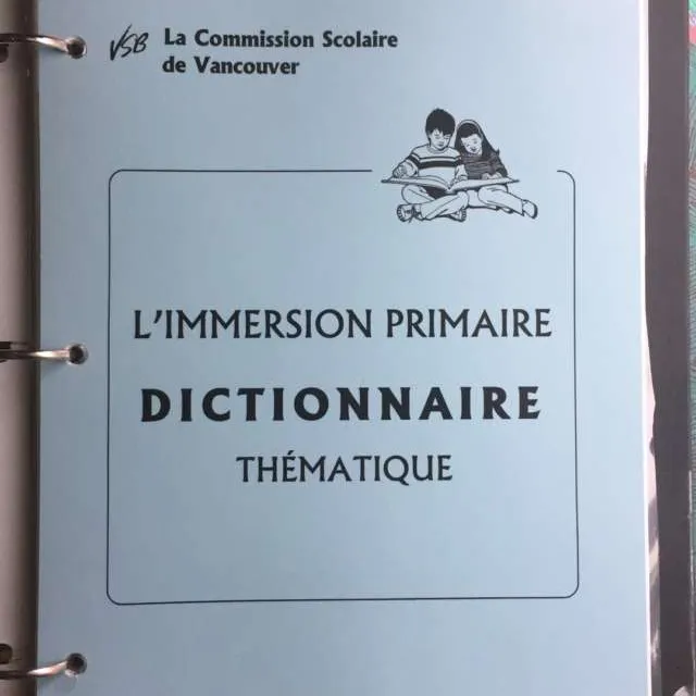 French Immersion Photo Dictionary photo 1