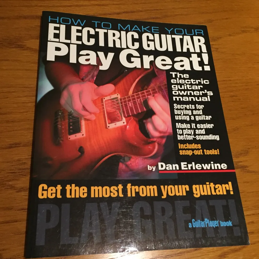 Electric Guitar Setup / Repair Book photo 1