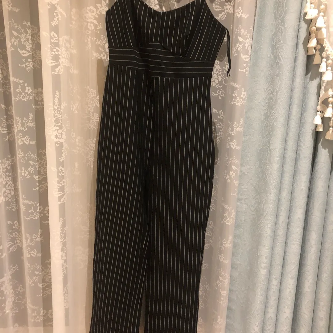 Urban Outfitters Pinstripe Jumpsuit photo 3