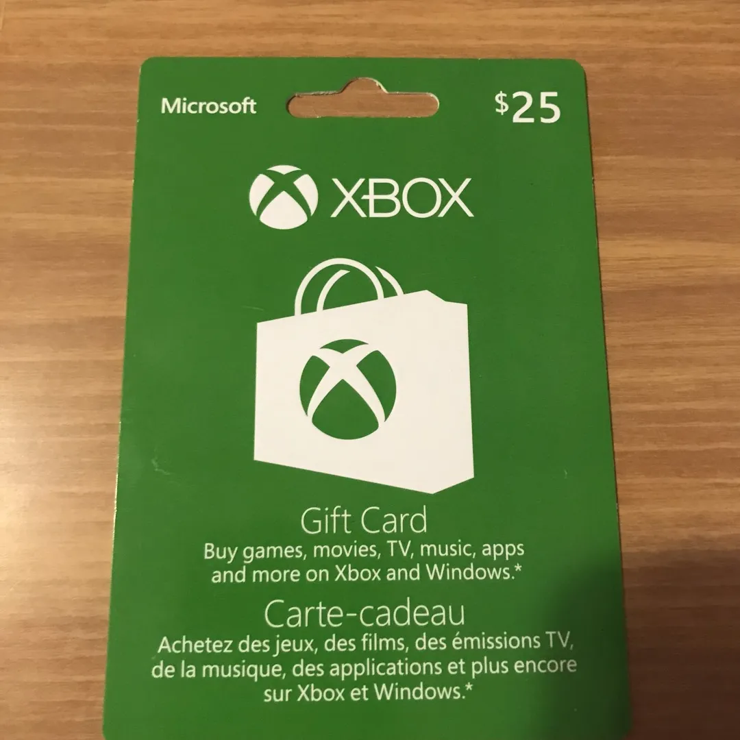 Xbox Gift Card photo 1
