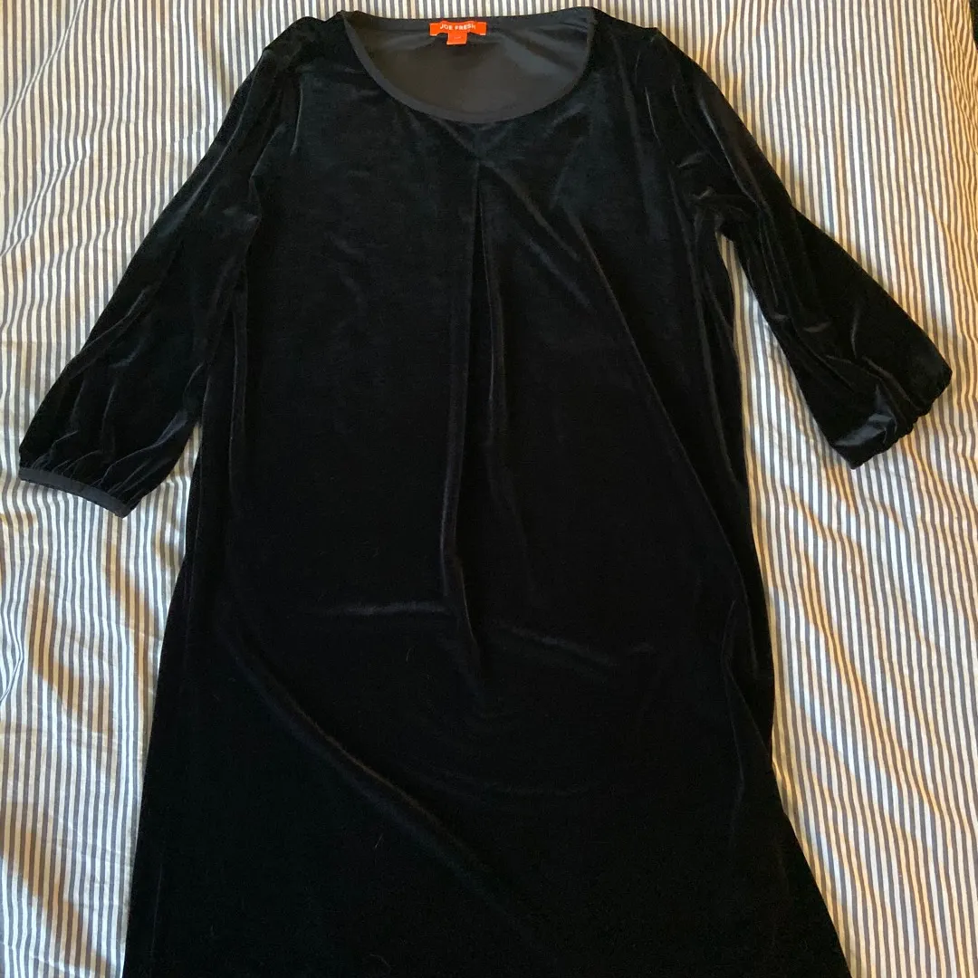 black velvet joe fresh dress size L photo 1