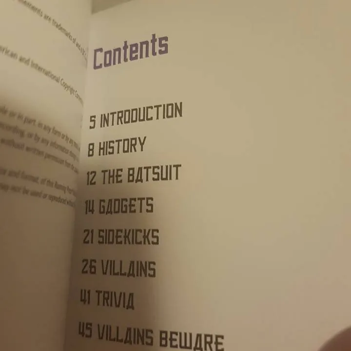 Batman Mini Book photo 3