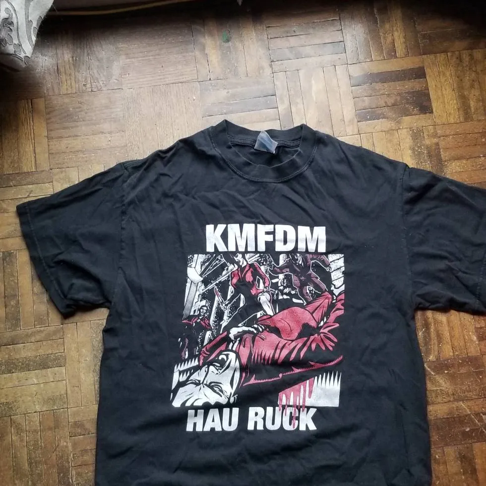 KMFDM Hau Ruck Tour Shirt (M) photo 1