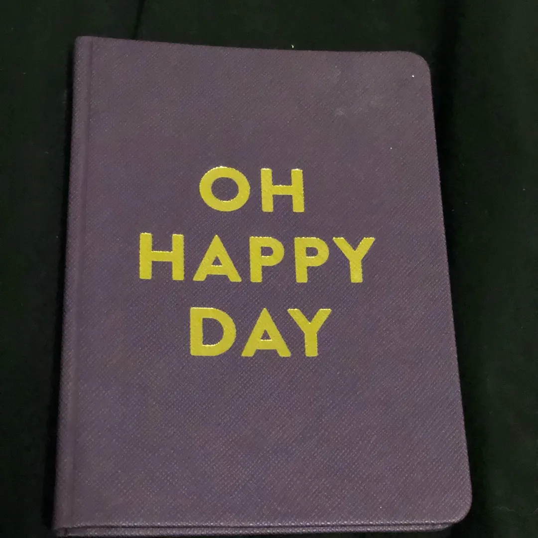 Purple Indigo Notebook “Oh Happy Day” photo 1