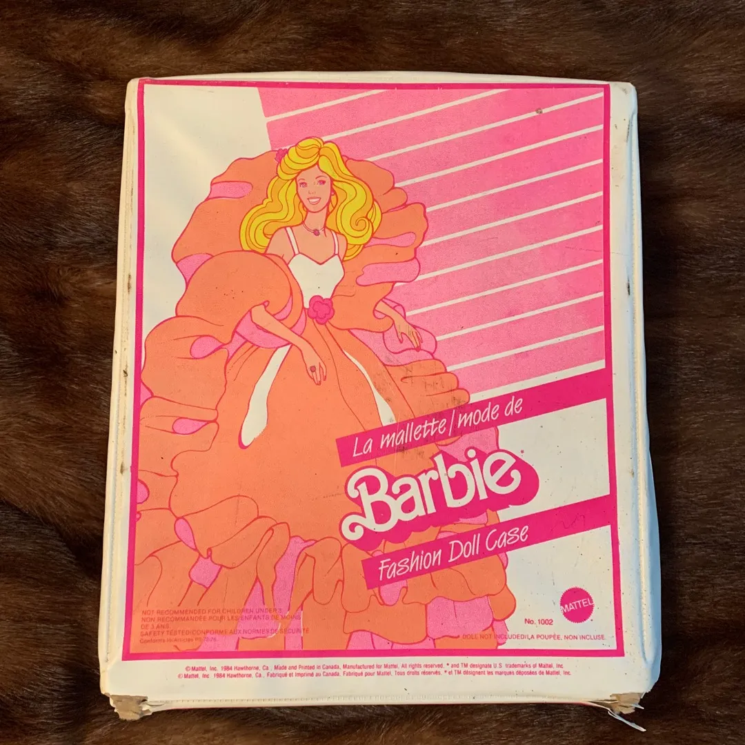 80s Retro Barbie Storage Box photo 1
