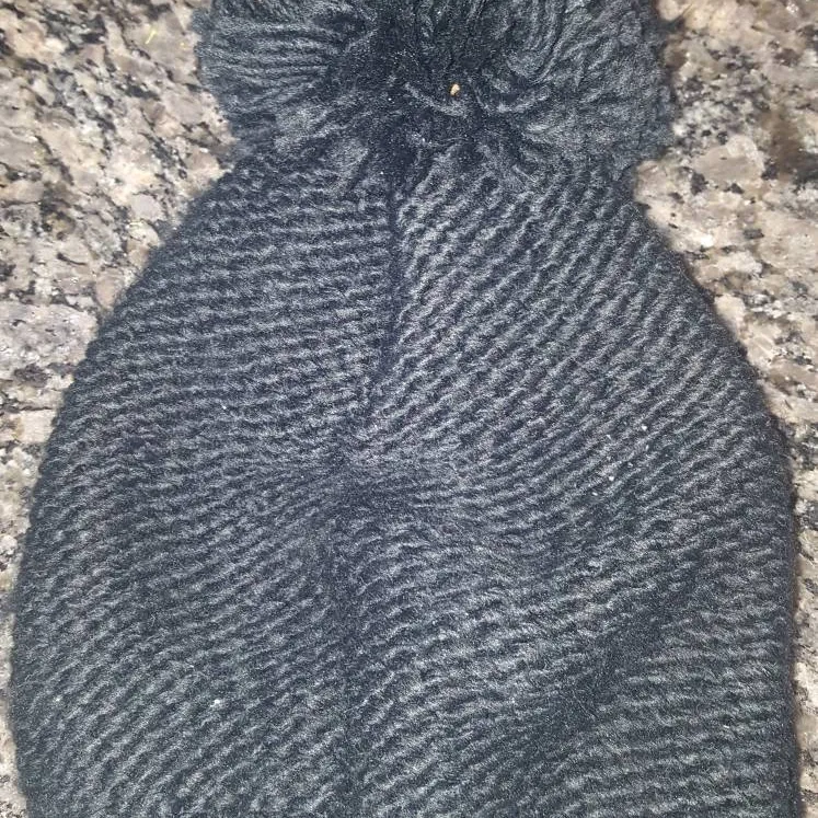 Black Winter Hat photo 1