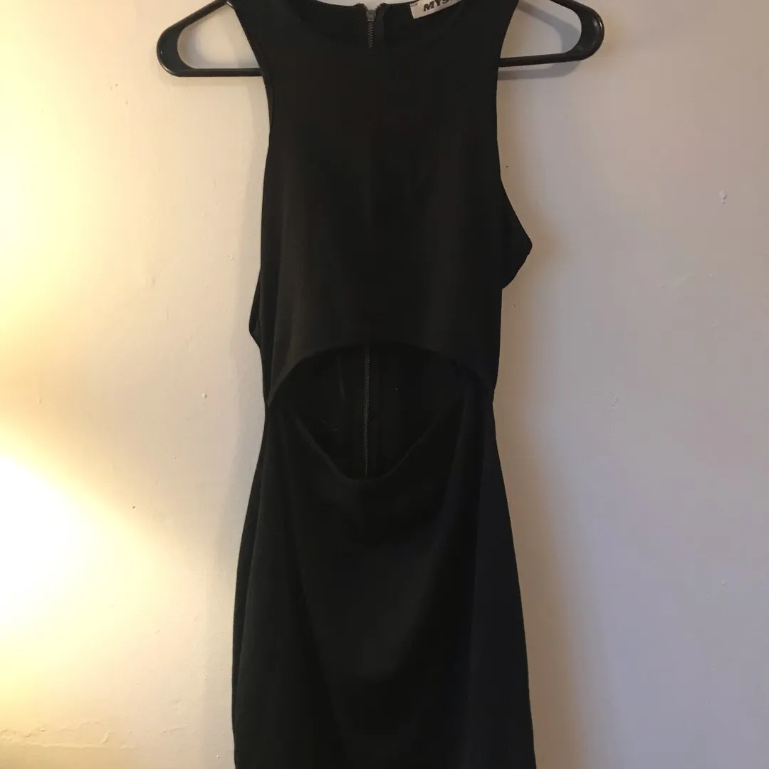Black Cut Out Dress (M) photo 1