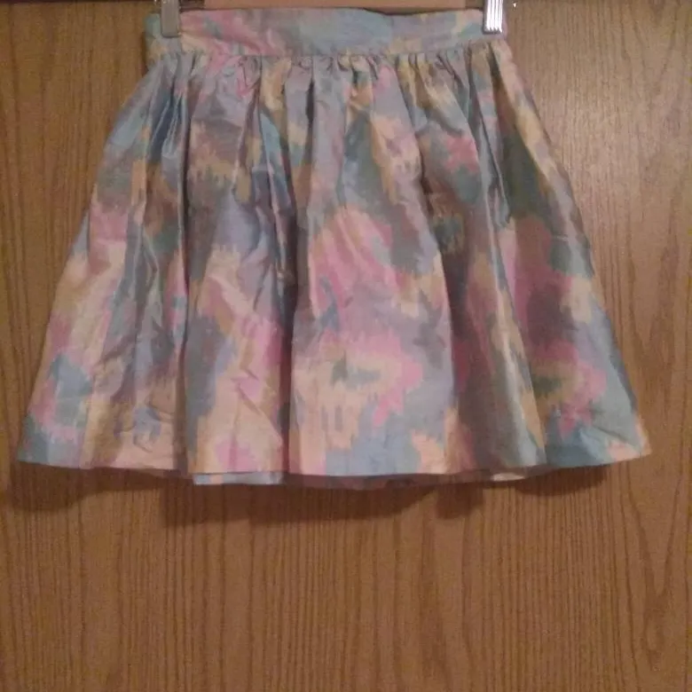 Size S Pastel Watercolor Skirt photo 1