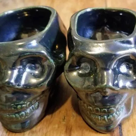 Skull Ceramic Shotglasses photo 1