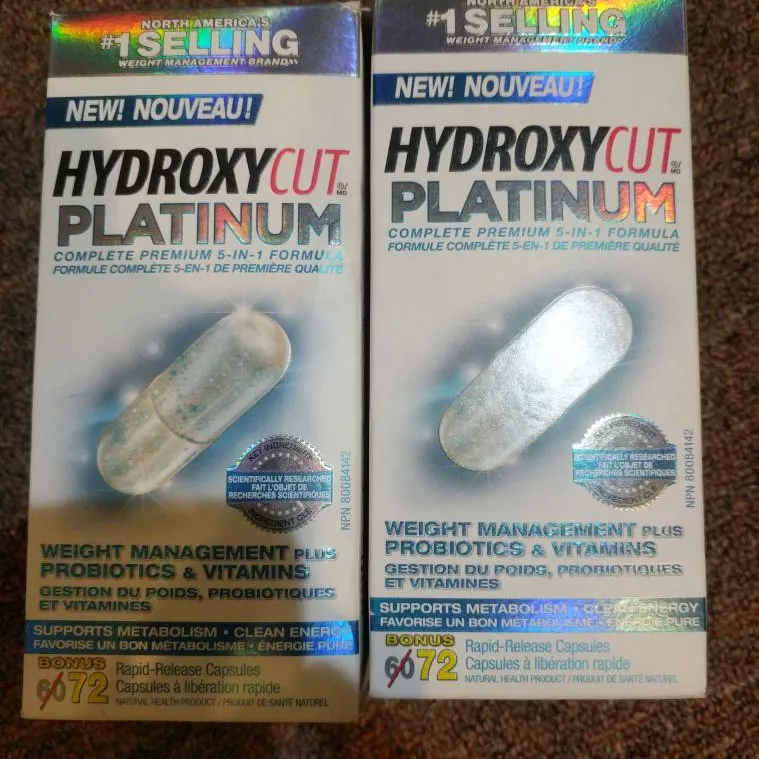 Hydroxycuts Platinum photo 1