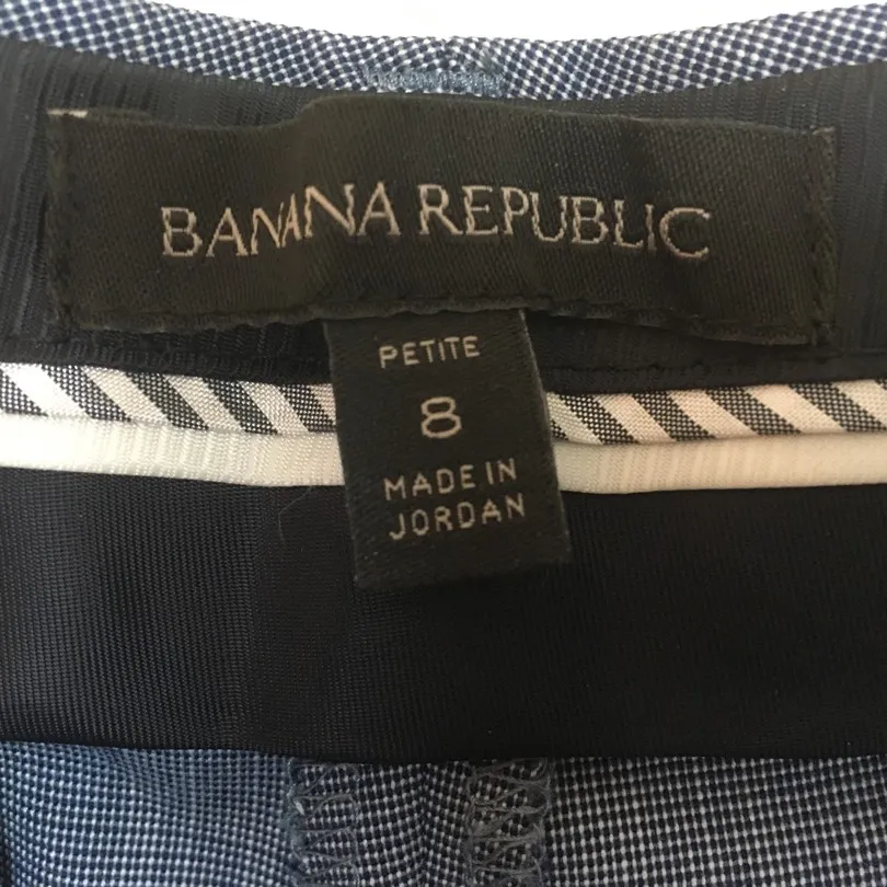 SZ 8 Petite- Banana Republic dress pants photo 4