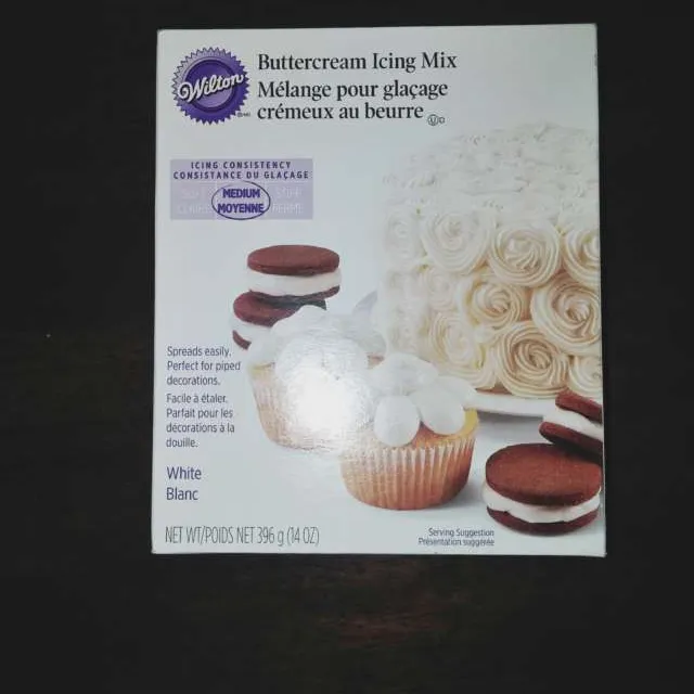 1 Box Of Buttercream Icing Mix - Never Opened photo 1