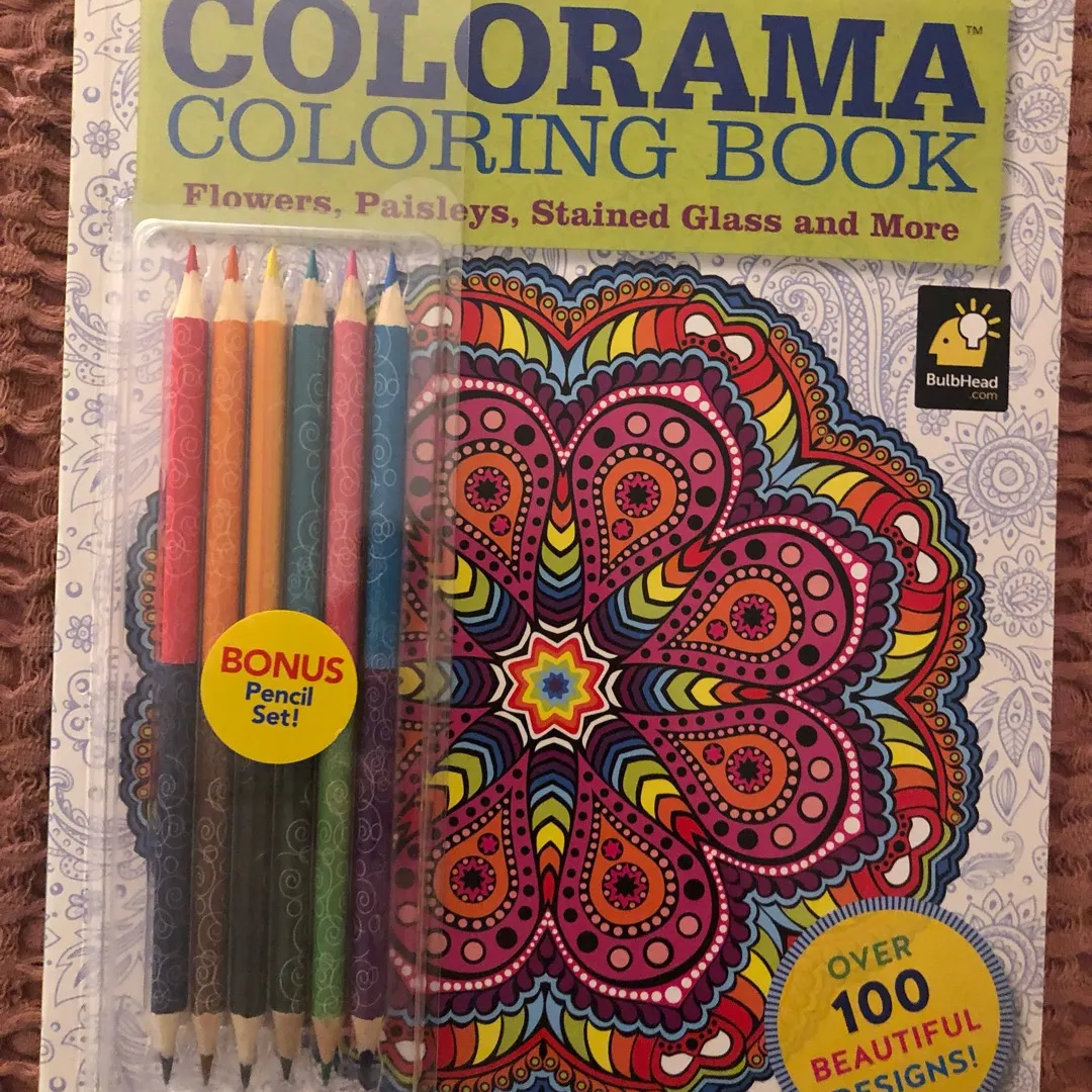 Colouring Book with Pencil Crayons photo 1
