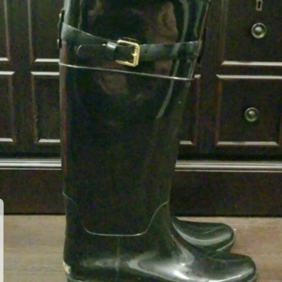 Ralph Lauren Rain Boots Size 10 photo 3
